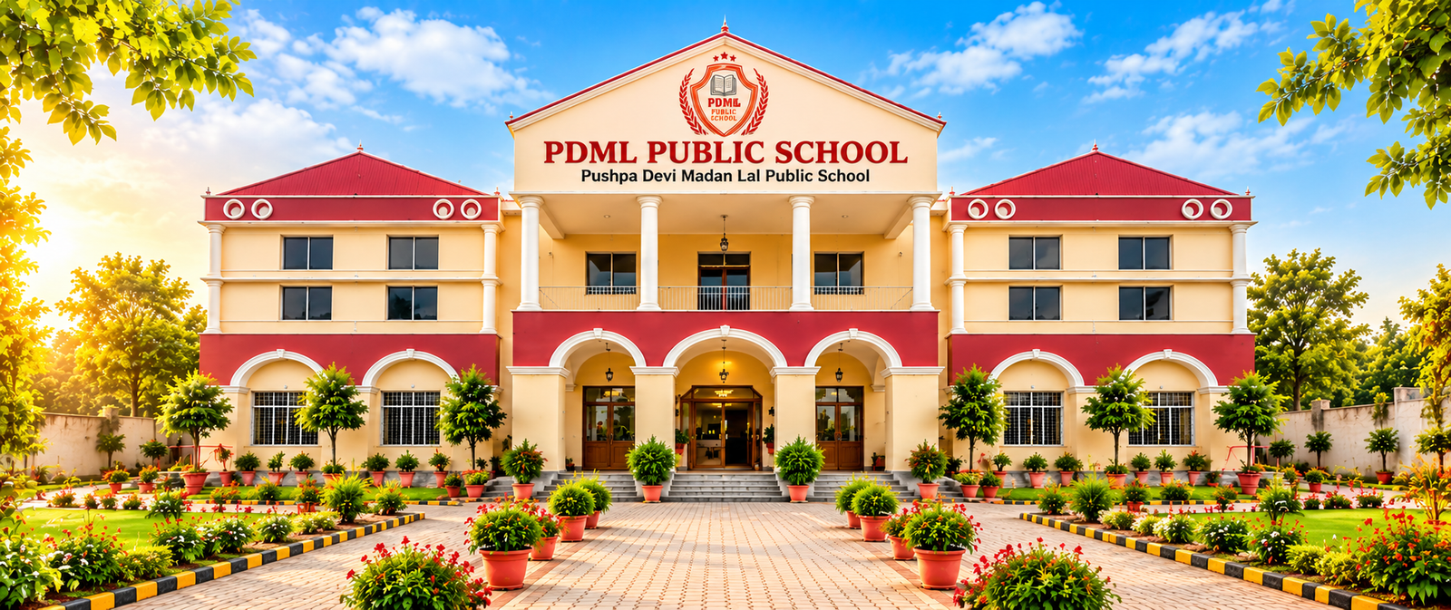 PDML Public School building and campus